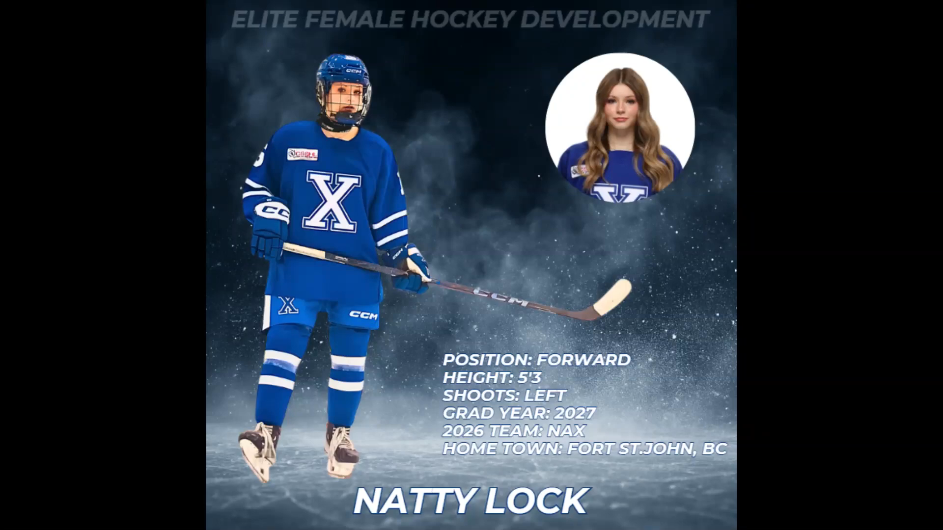 Natty Lock's Highlights | Northern Alberta Xtreme U18