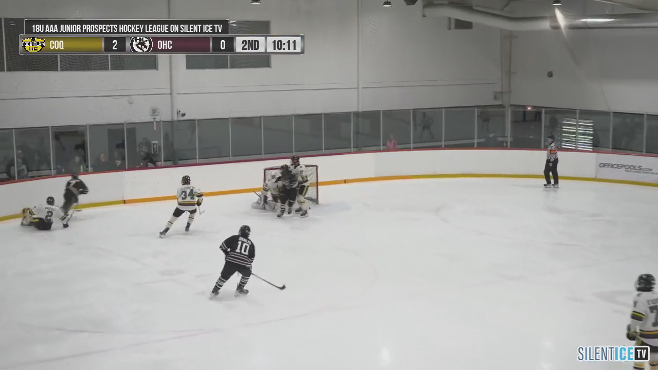 Boston Ciccone's Stunning Pass and Finish - Okanagan HC 18U Highlights