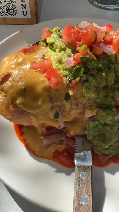 Handlebar - Vegan Chimichanga. When I say yum - Vegetarian Near Me - Chicago, Illinois