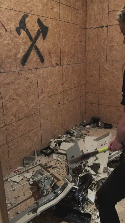 LEXRAGE - "Why does it say paper jam WHEN THERE IS NO PAPER JAM!"  iykyk - Axe Throwing Near Me - Lexington, Kentucky