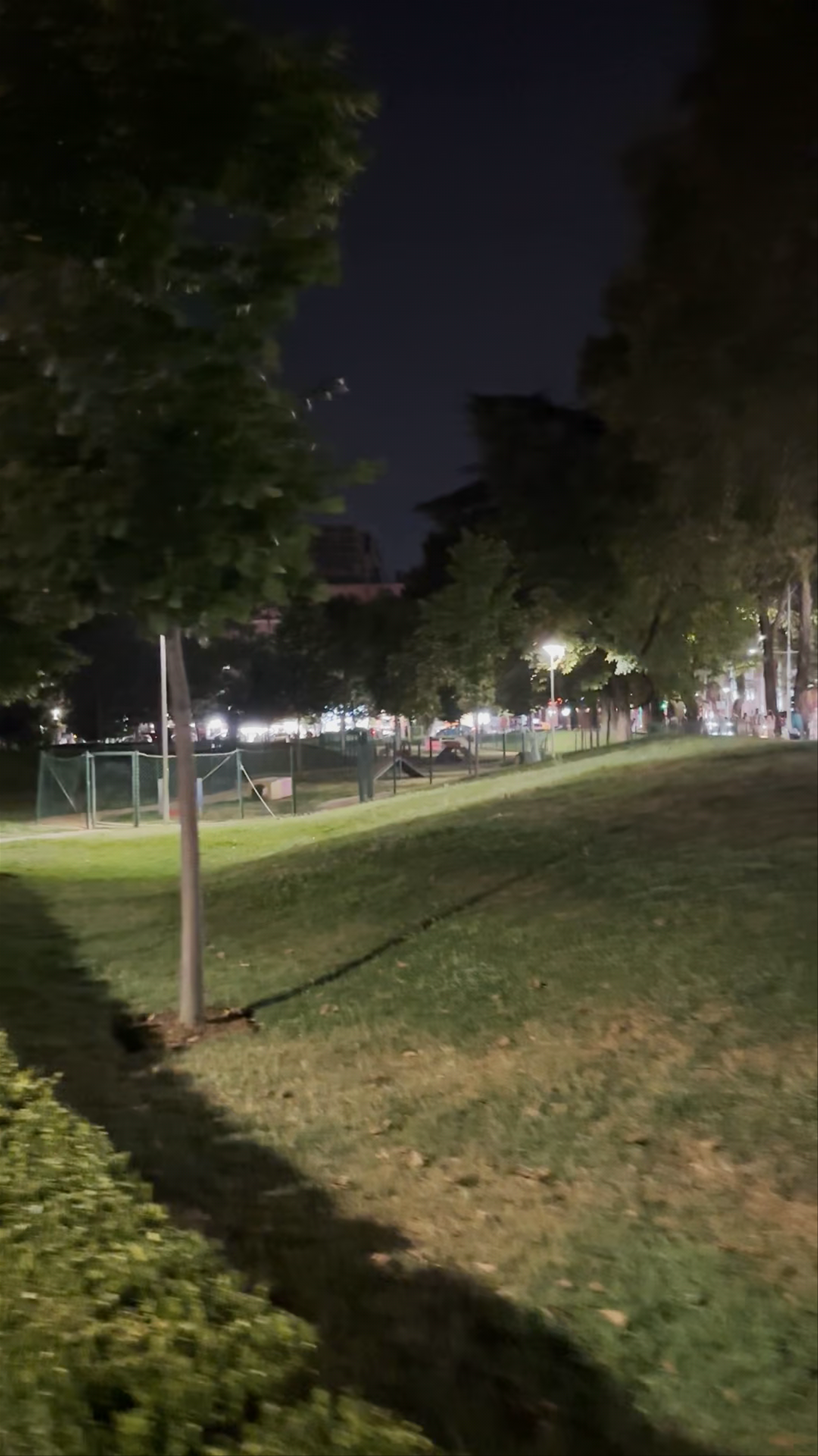 Memorial de la Independencia Night Walk in Tirana