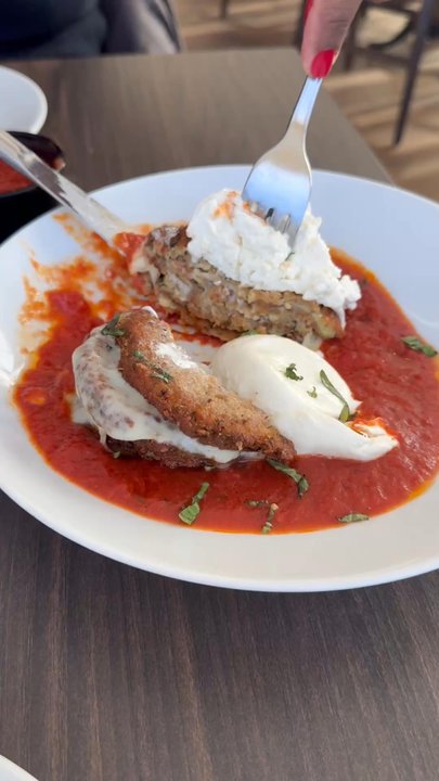 Fiorella's Cucina - The best ! Crispy eggplant - Italian Near Me - Burlington, Massachusetts