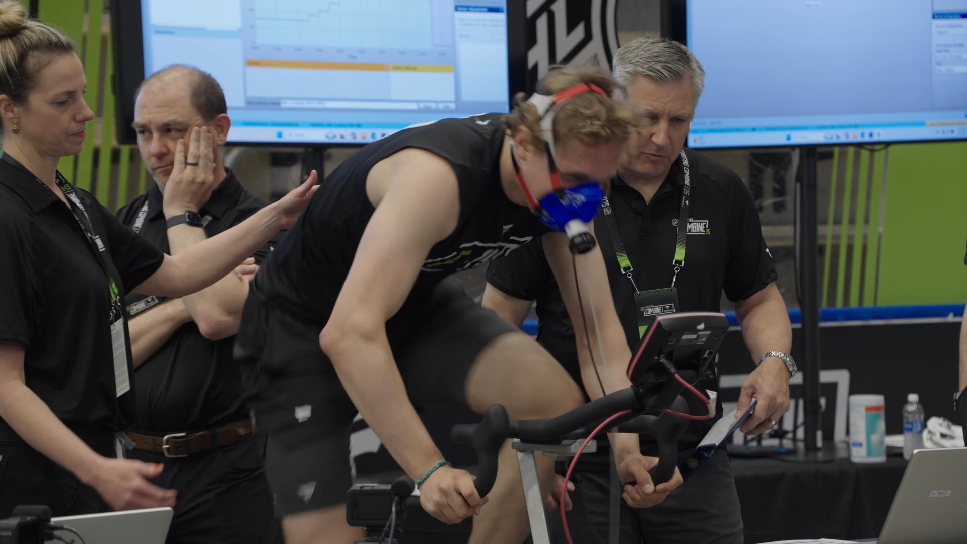 Oliver Suvanto at the 2026 NHL Scouting Combine Workouts · Jun. 6, 2026