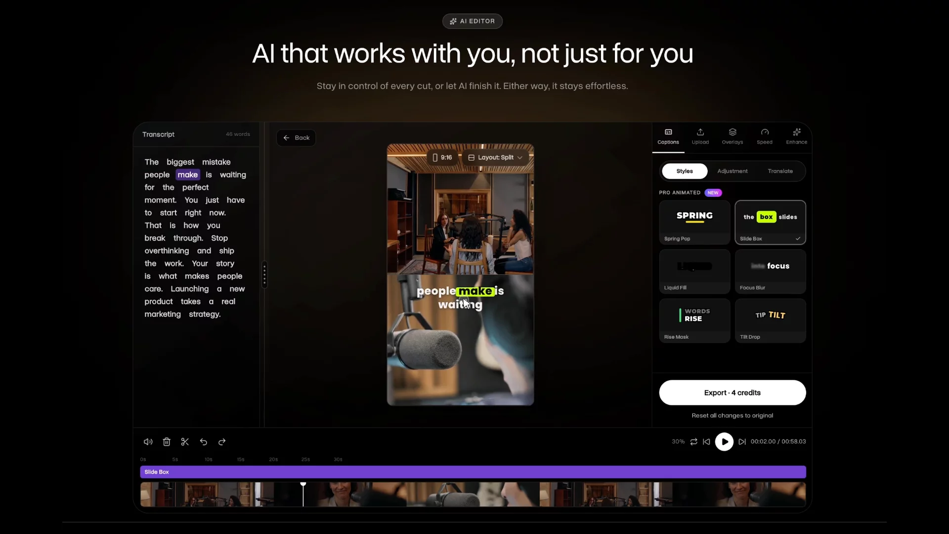 Choppr | AI Video Clipper for Viral Content image 1