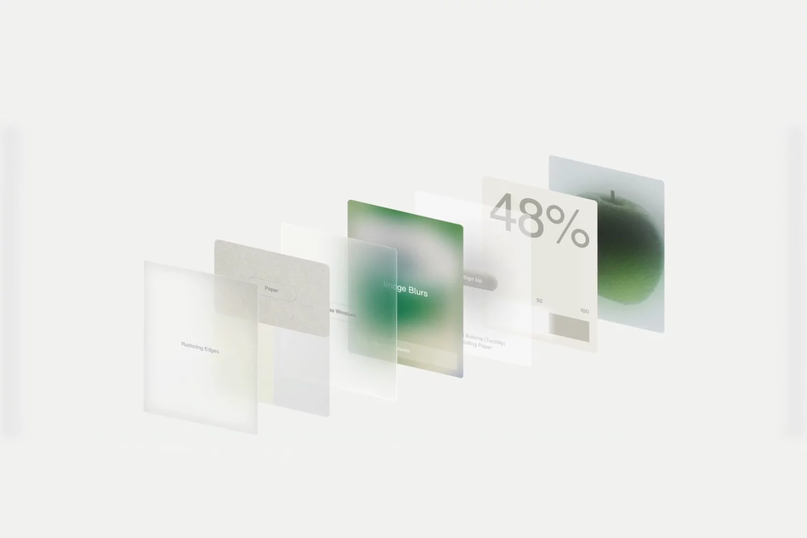 We emphasized the Z-axis to provide a sense of depth to the digital experience.