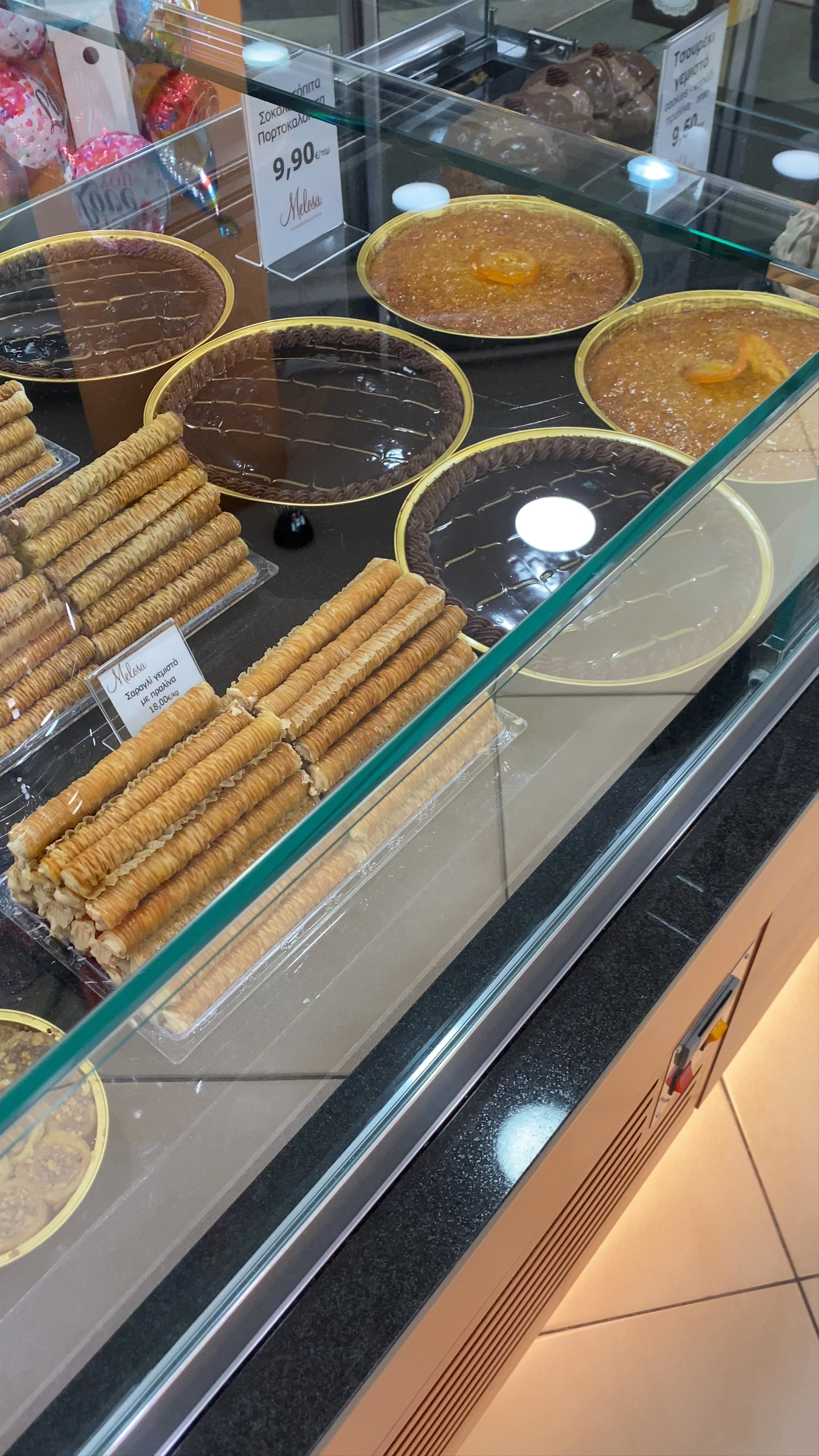 Sweet Delights at Melosa Bakery in Argyroupoli, Greece