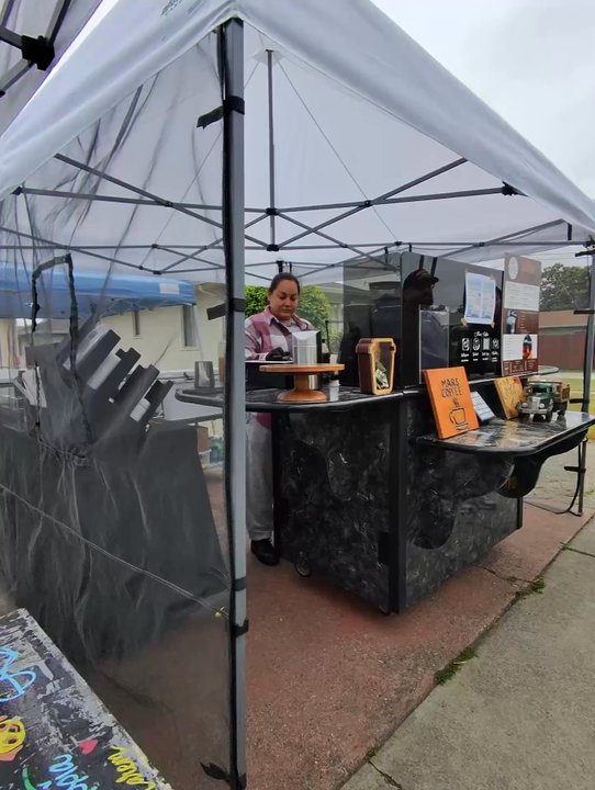 Mars Coffee - The setup - Coffee & Tea Near Me