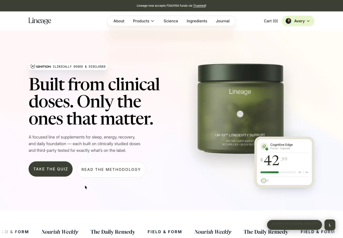 Lineage Supplement
