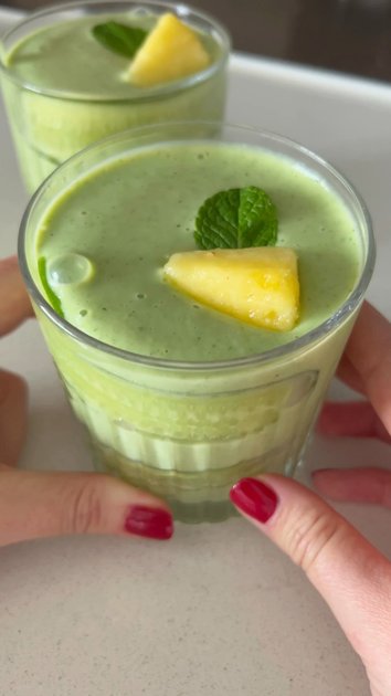 Pineapple and Cucumber Smoothie | alicelovesbreakfast