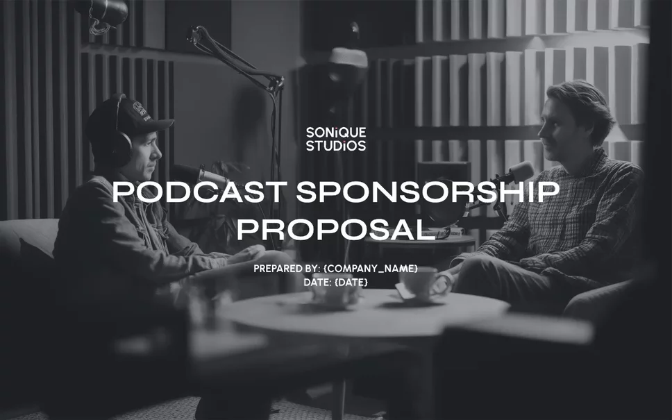 Preview of Podcast Sponsorship Proposal Template