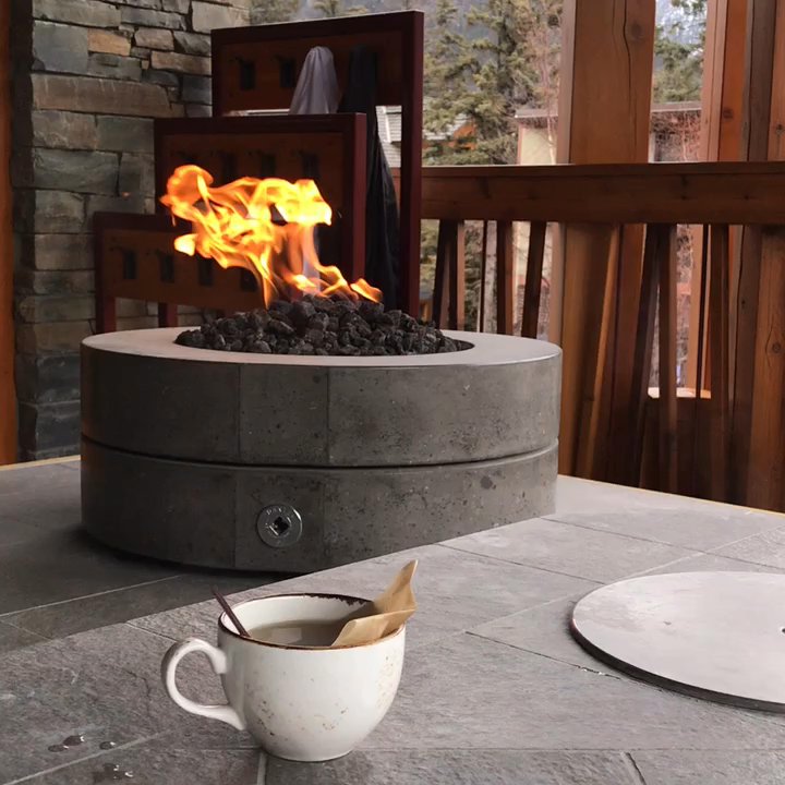 Meadow Spa + Pools - Insane view and hot tea available for your whirlpool time! - Day Spas Near Me - Banff, Alberta