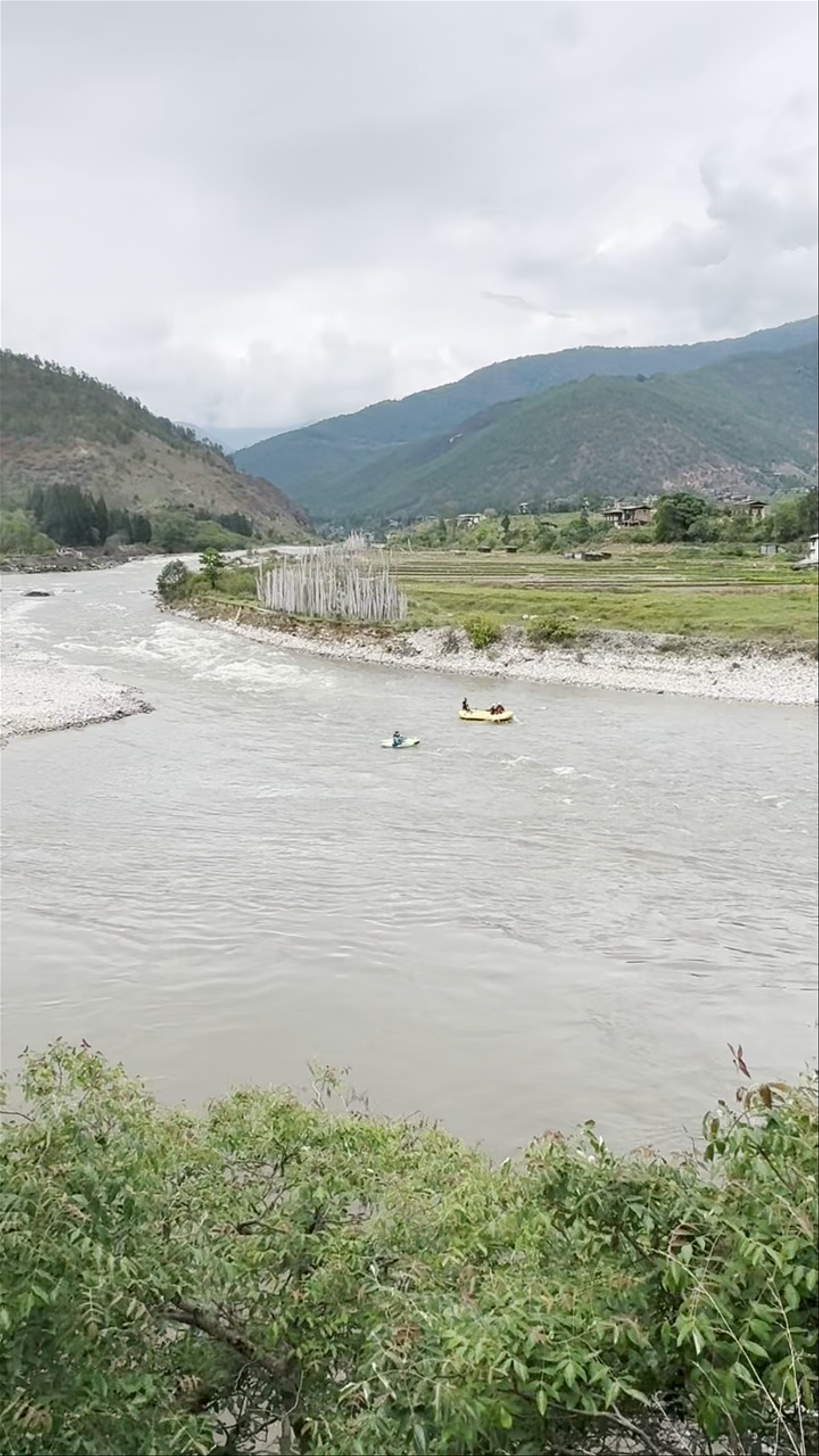 Xplore Bhutan Rafting and Kayaking in Punakha Valley