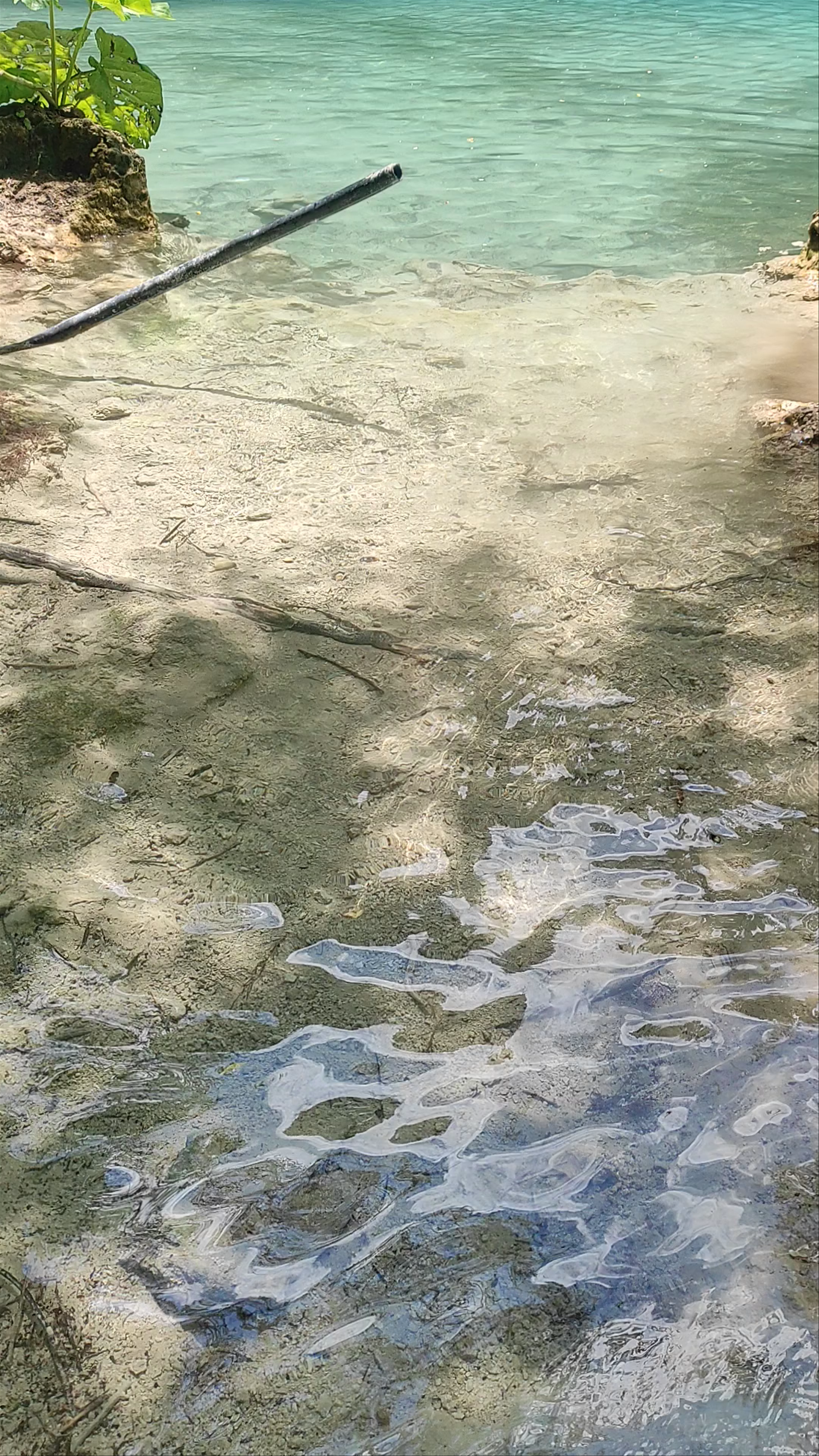 Crystal Clear Waters at Blue Lake, Axioupoli, Greece