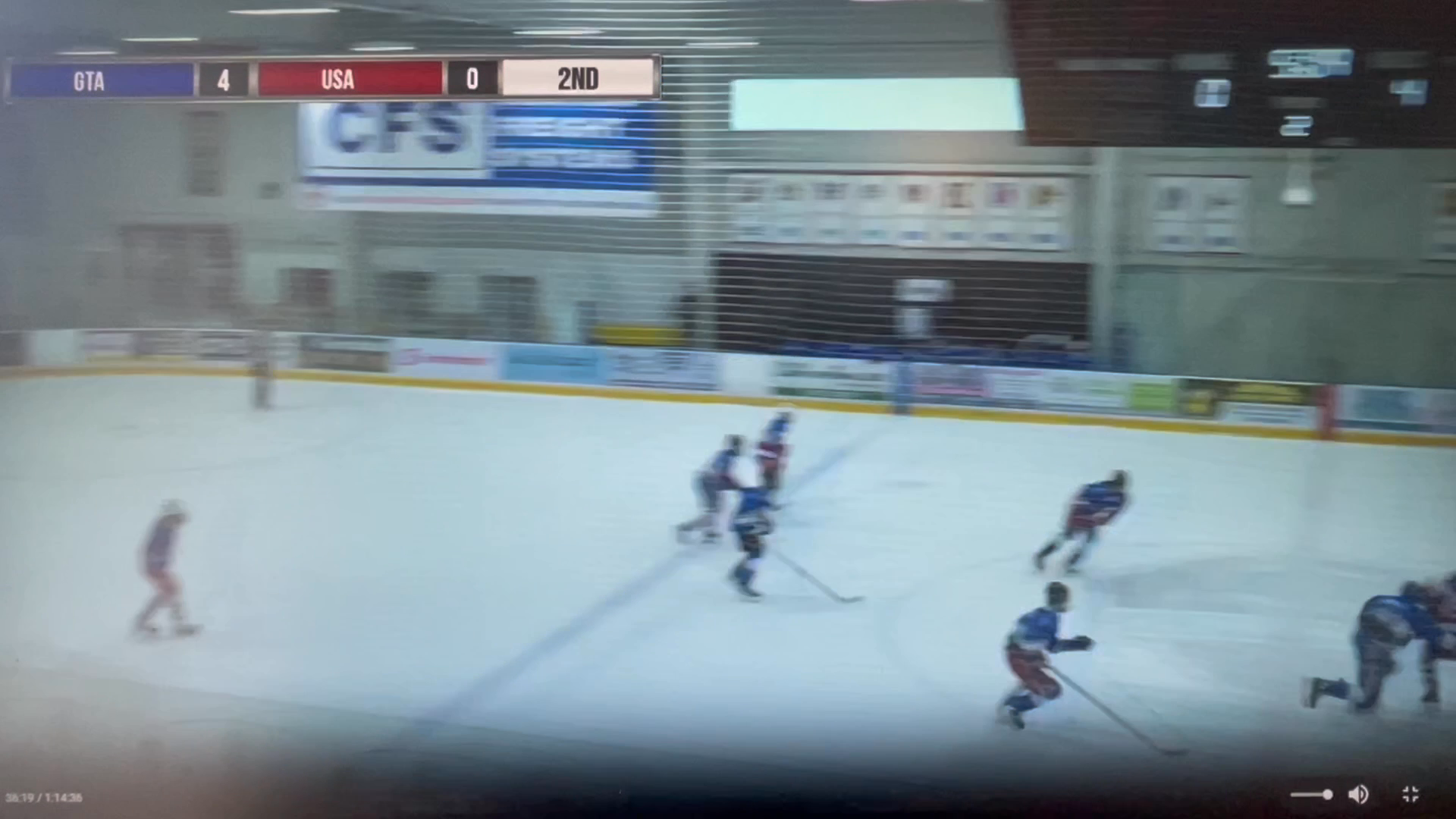 Breakaway save vs. USA @ Draftday Prospects Event