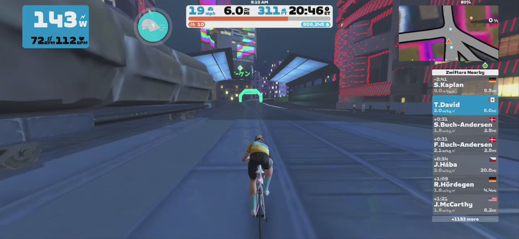 Zwift - Pacer Group Ride: Railways and Rooftops in Makuri Islands with Taylor