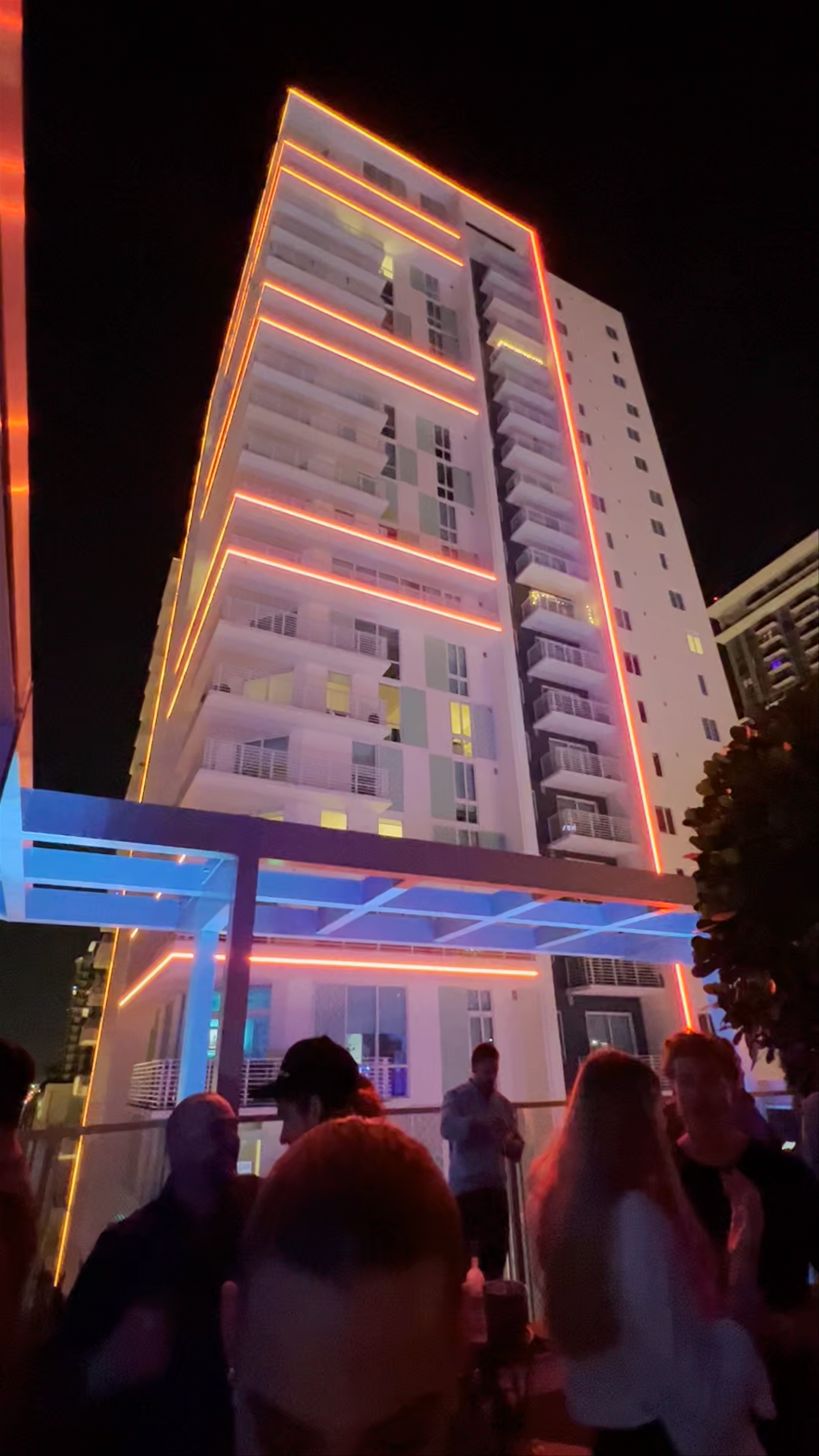 Vibrant Night Party at Rooftop @1WLO, Fort Lauderdale