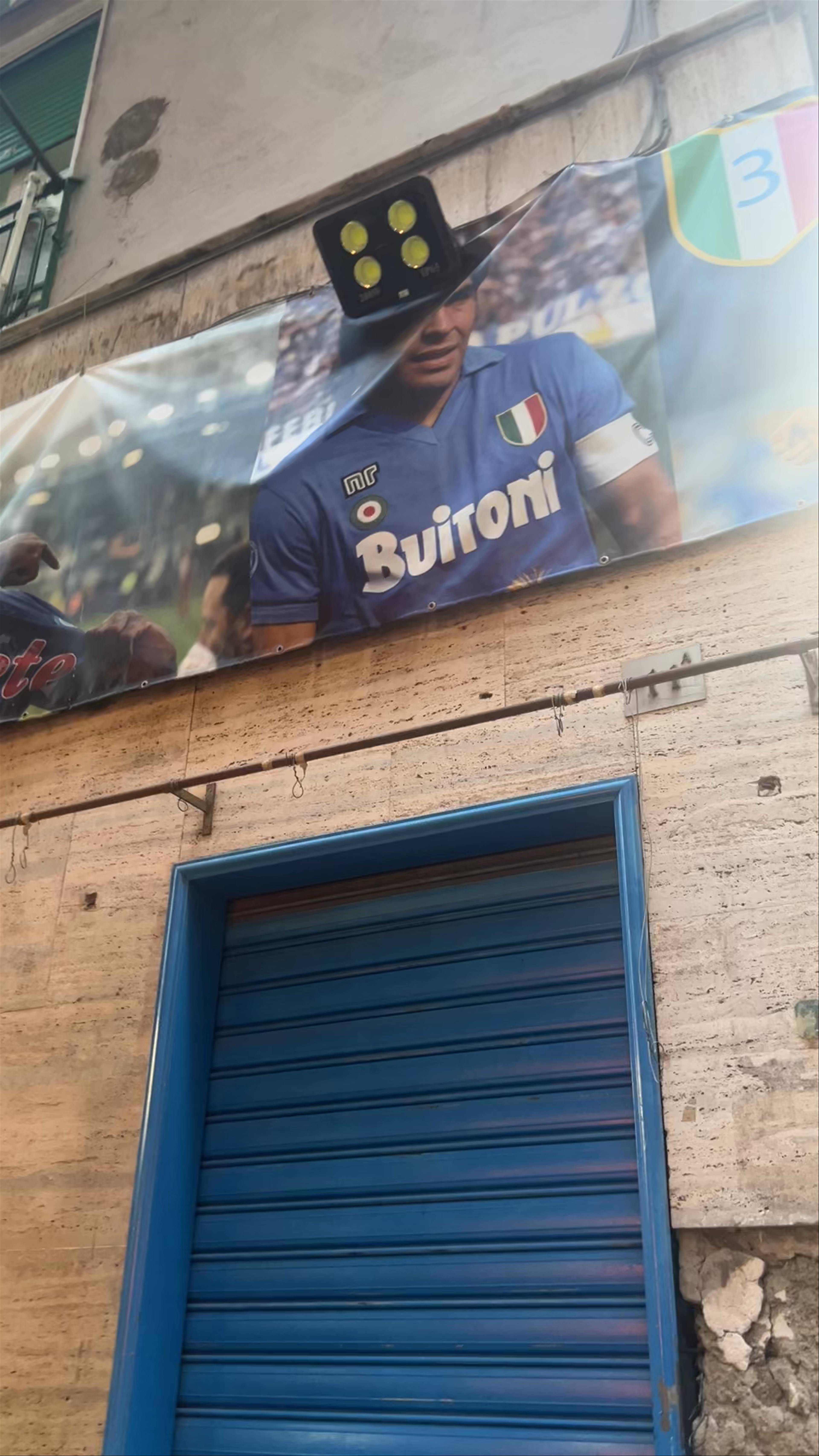 Murales Diego Armando Maradona in Quartieri Spagnoli, Naples