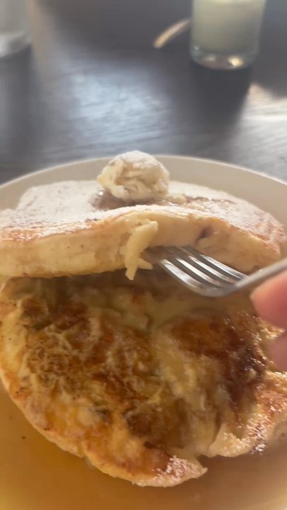 Jealous Fork - Banana walnut pancake-BEST EVER! - Pancakes Near Me - Miami, Florida
