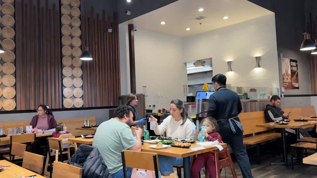 Dough Zone Dumpling House - Panning the inside - Dim Sum Near Me - San Jose, California