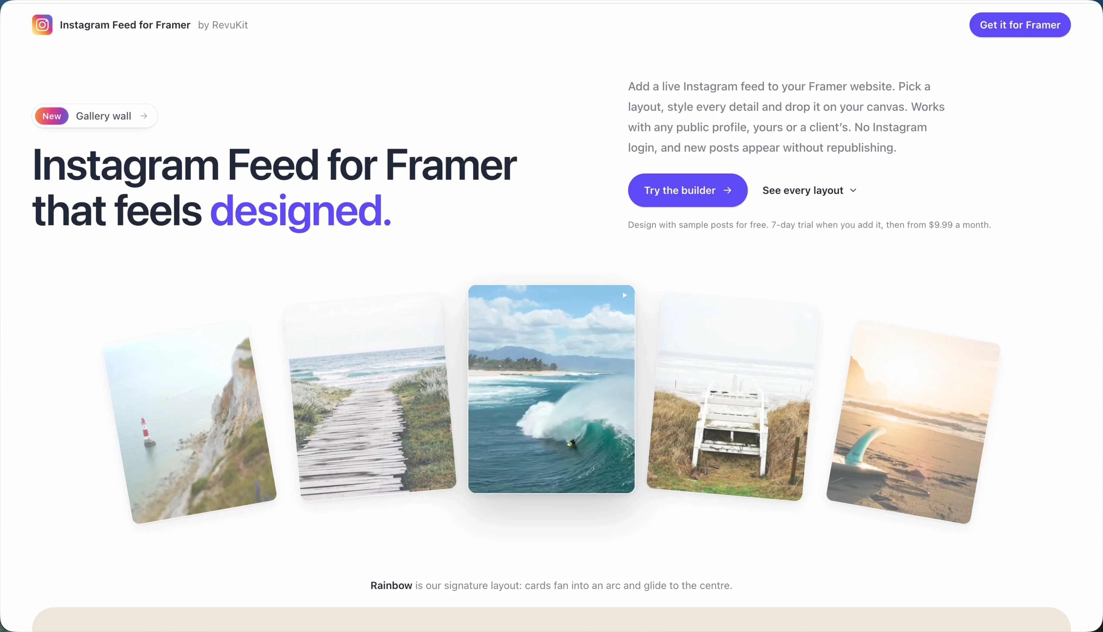 Really happy to say RevuKit Instagram Feed 2.0 is now live. Tons of new layouts, customisations and improvements have gone into this one. Get started here