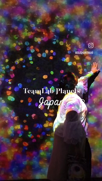 Photo of TeamLab Planets in T