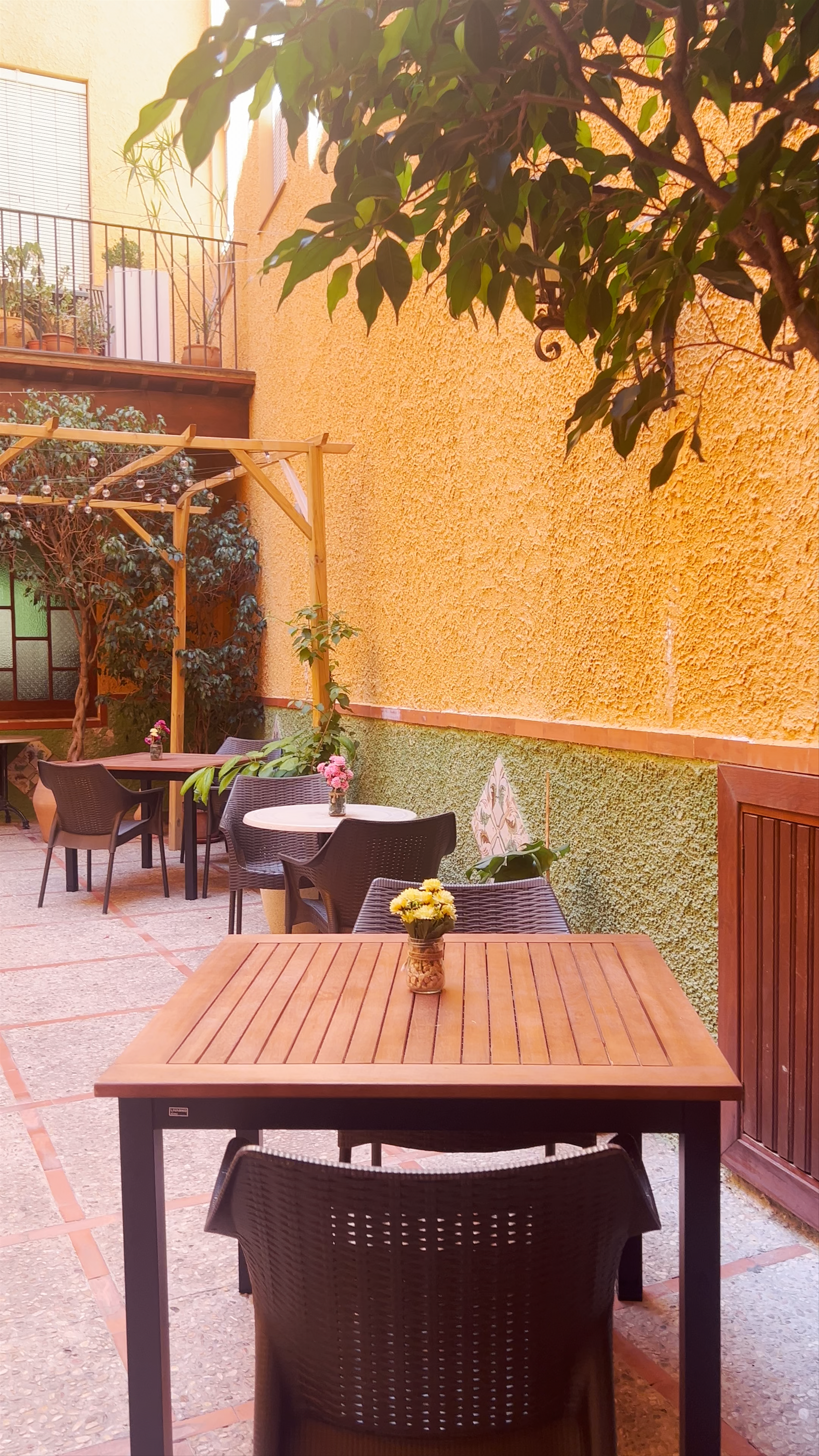 Hostal Loreto: Cozy Courtyard Charm in Dénia