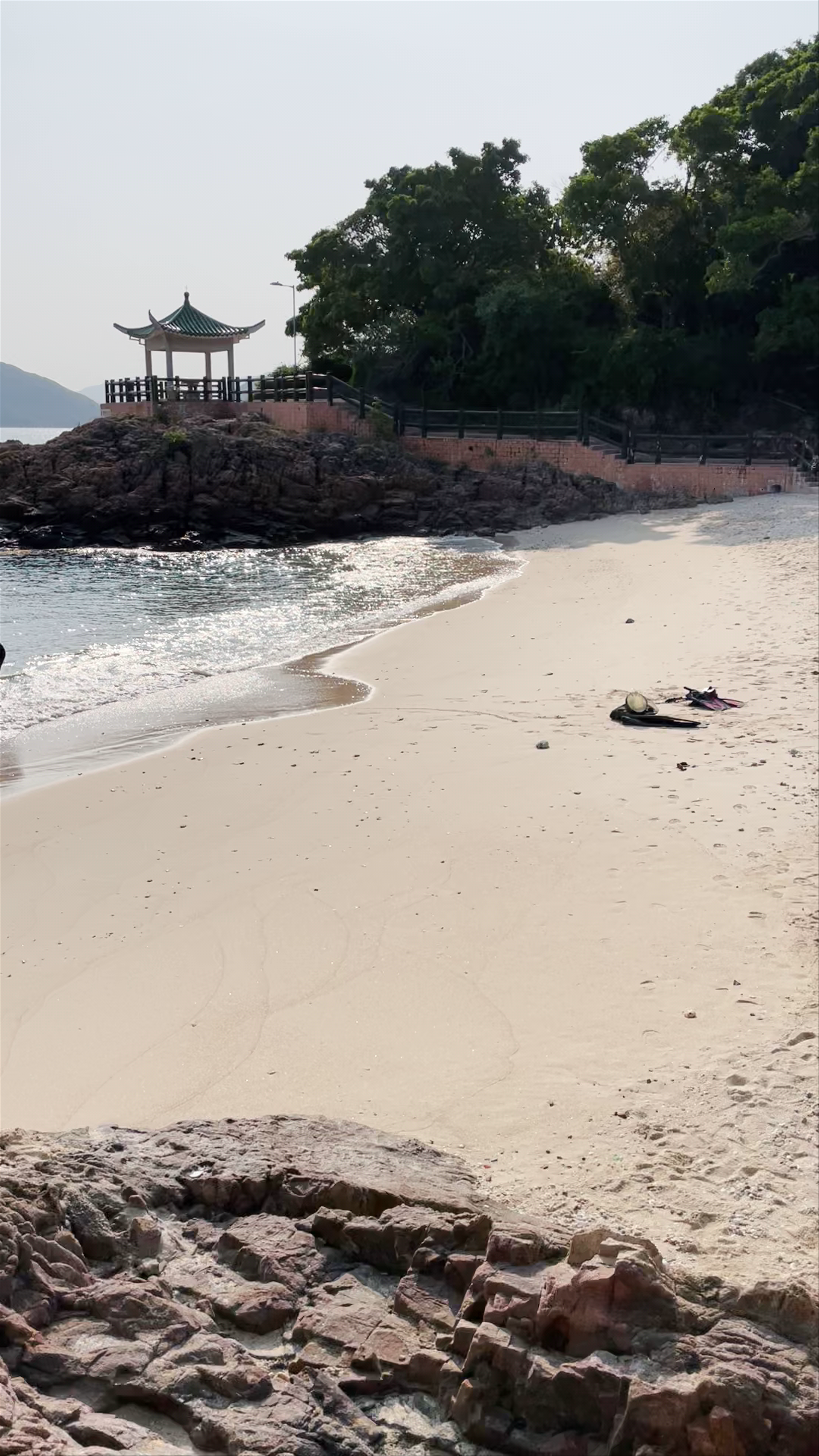 Tranquil Escape to Nam Fung Chau Beach, Sai Kung, Hong Kong