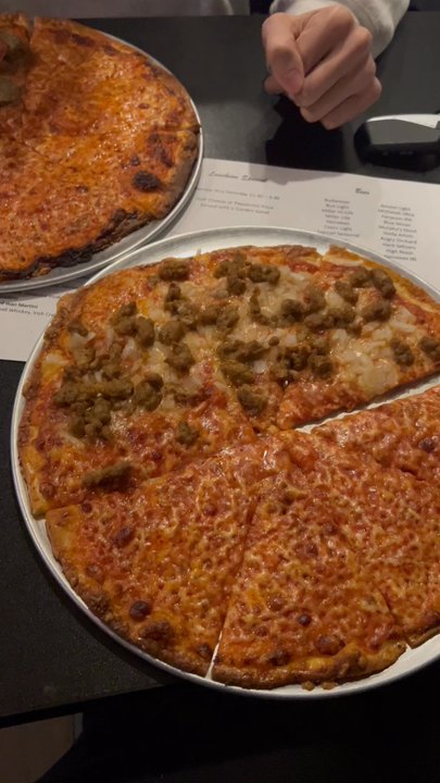 Monte's Restaurant - These pies  are perfect - Pizza Near Me - Lynn, Massachusetts