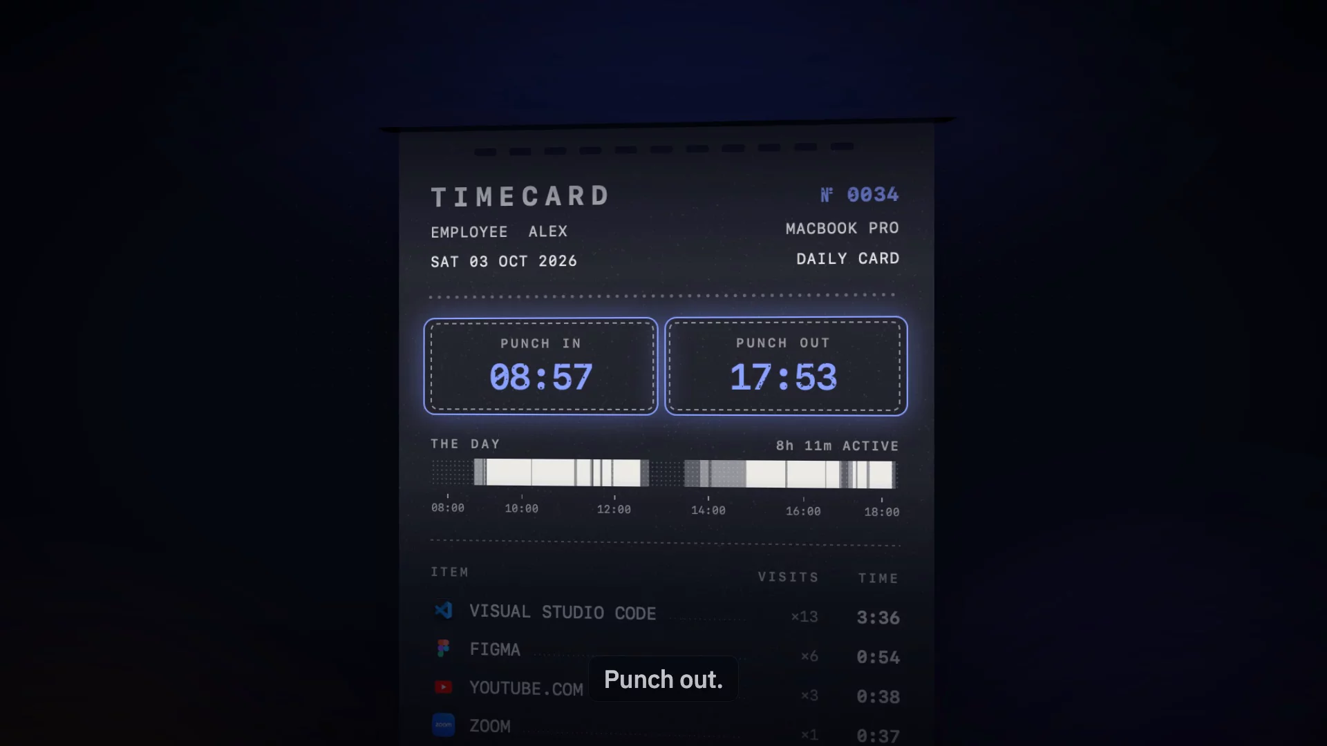 Timecard  image 1