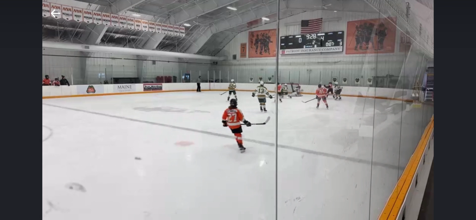 Jackson Wing's Top-Shelf Goal | Casco Bay Mariners 14U AAA