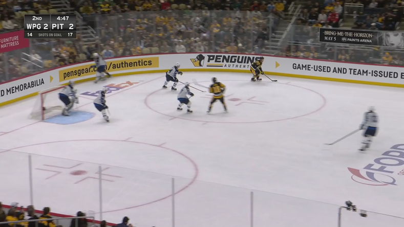 Karlsson scores twice again to force overtime in four-game multi-point run · Mar 21, 2026