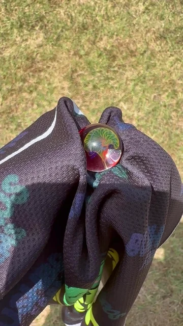Preview pic of Green forest glass marble