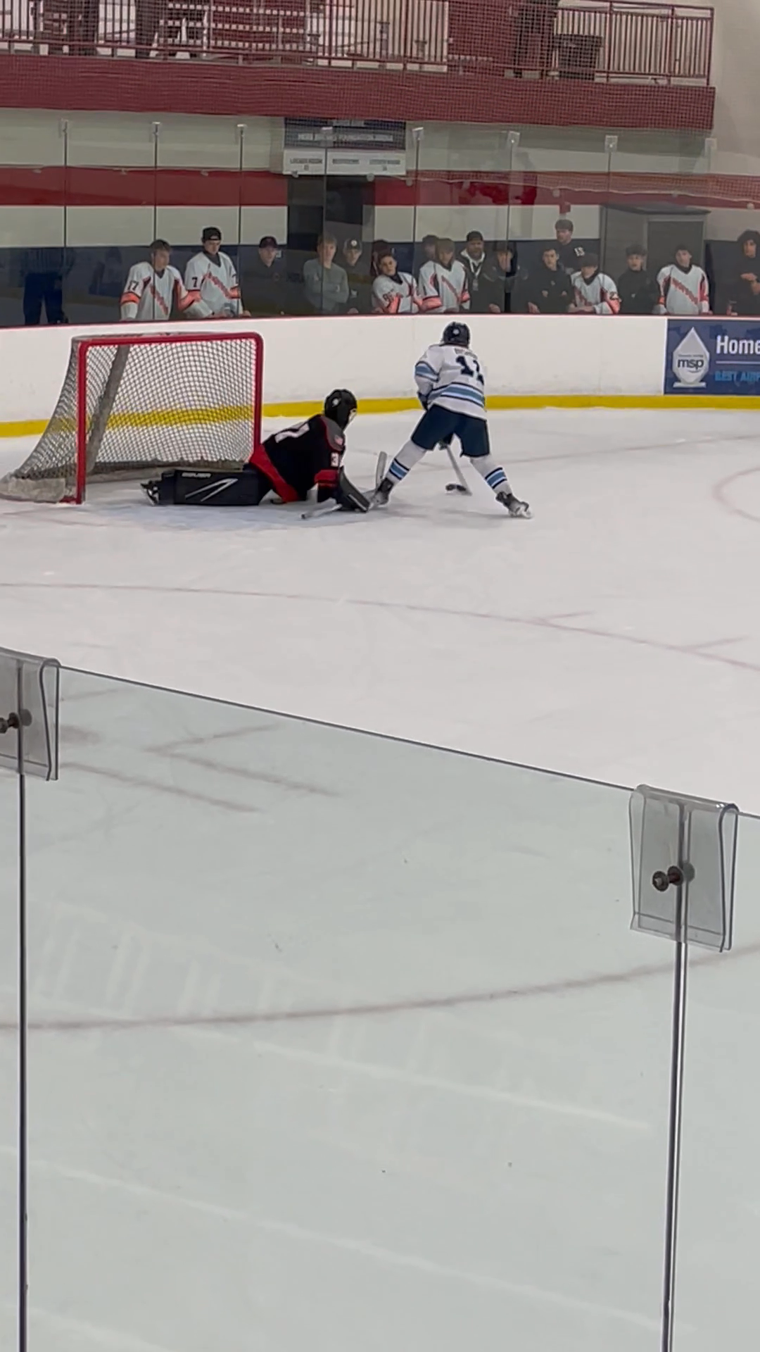 Final Save Shootout win vs Wasatch. NAPHL Blaine, MN New Jersey Titans 16U AAA Highlights