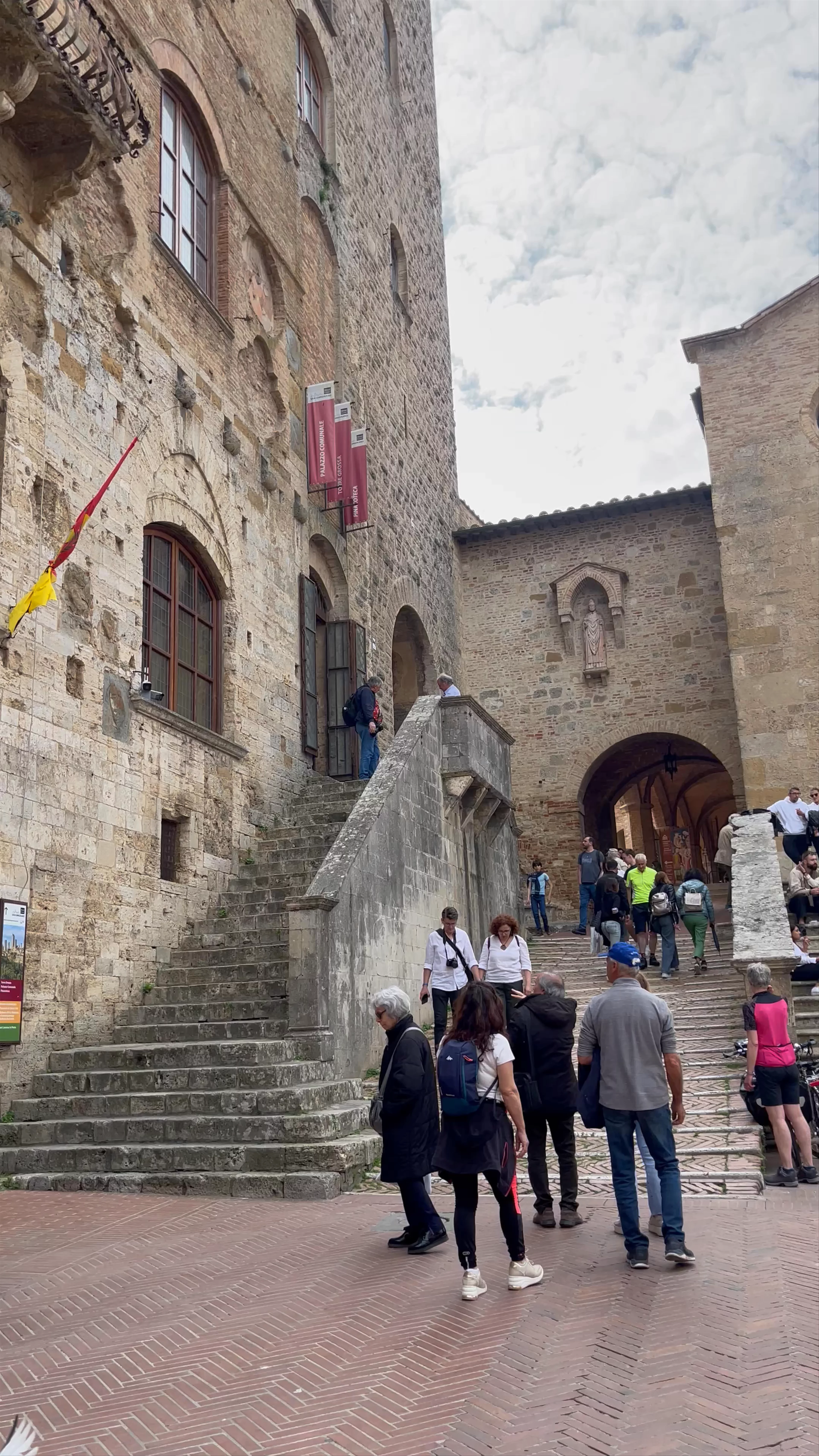Piazza del Duomo, Piazza Duomo, San Gimignano, Province of Siena, Italy