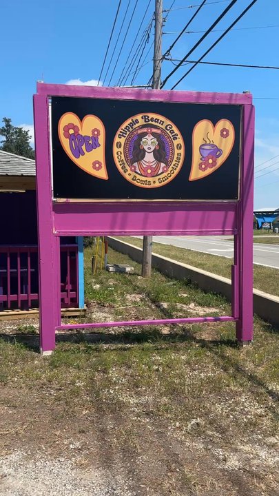 Hippie Bean - This coffee shop has amazing açaí bowls.So glad I can finally get a bowl right down the street!! The design is bright & peaceful! - Coffee & Tea Near Me - Pensacola, Florida