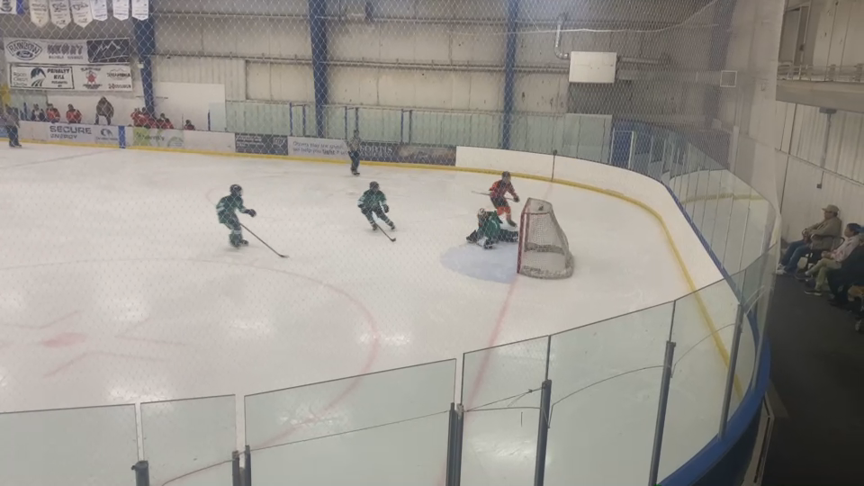 Ethan Morin's Goal |Maskwacis hawks U15A Highlights