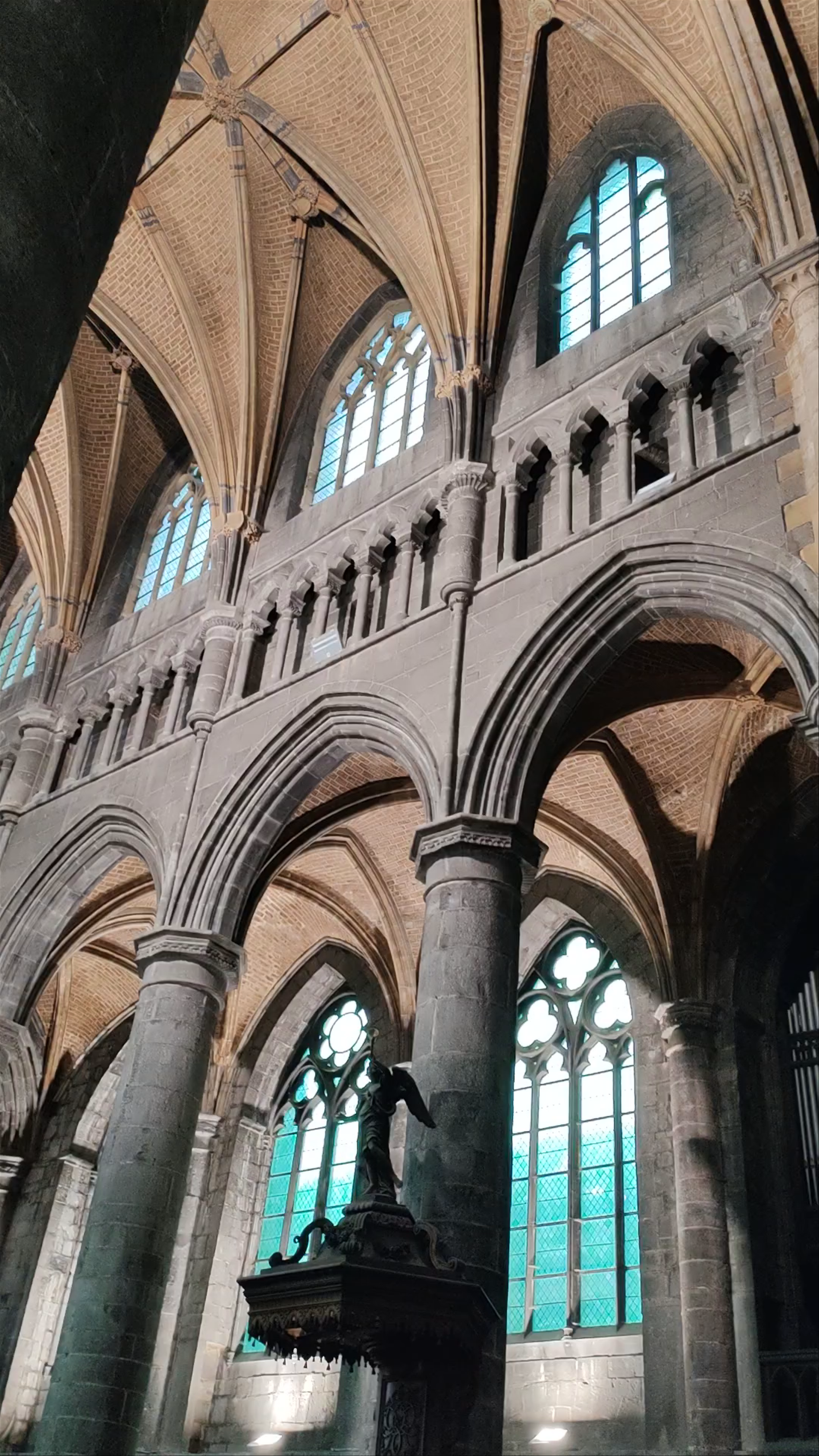 Dinant Citadel Interior: Gothic Majesty in Belgium