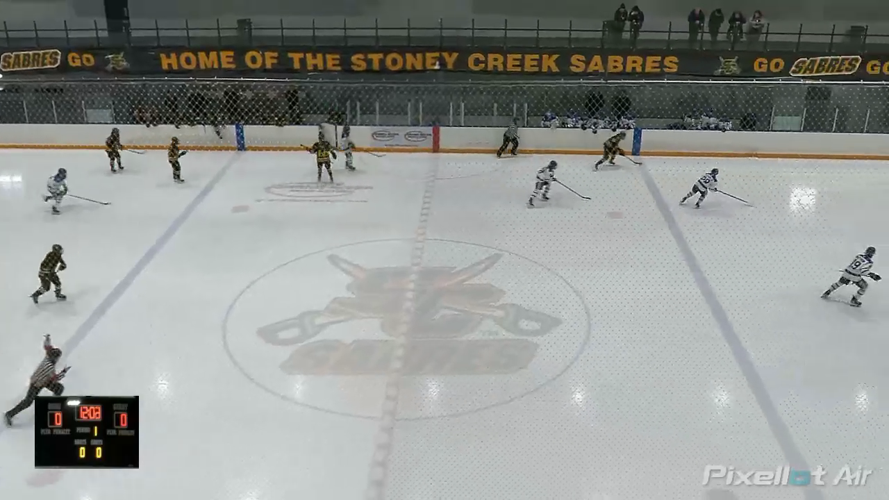 Olivia De Caria's Stunning End-to-End Goal | Stoney Creek Sabres U18 AA