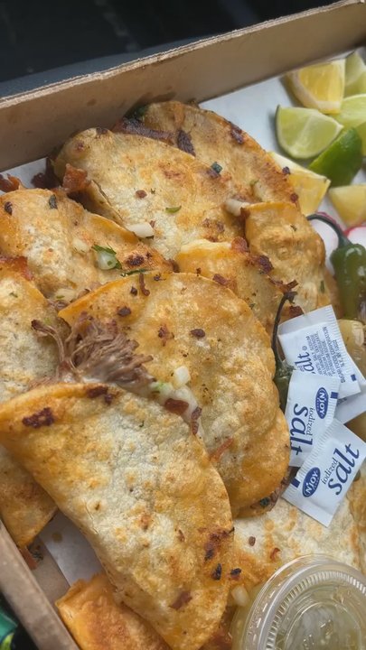 Birrieria La Raza - Tacos and Quesadillas box - Food Trucks Near Me - Irvine, California