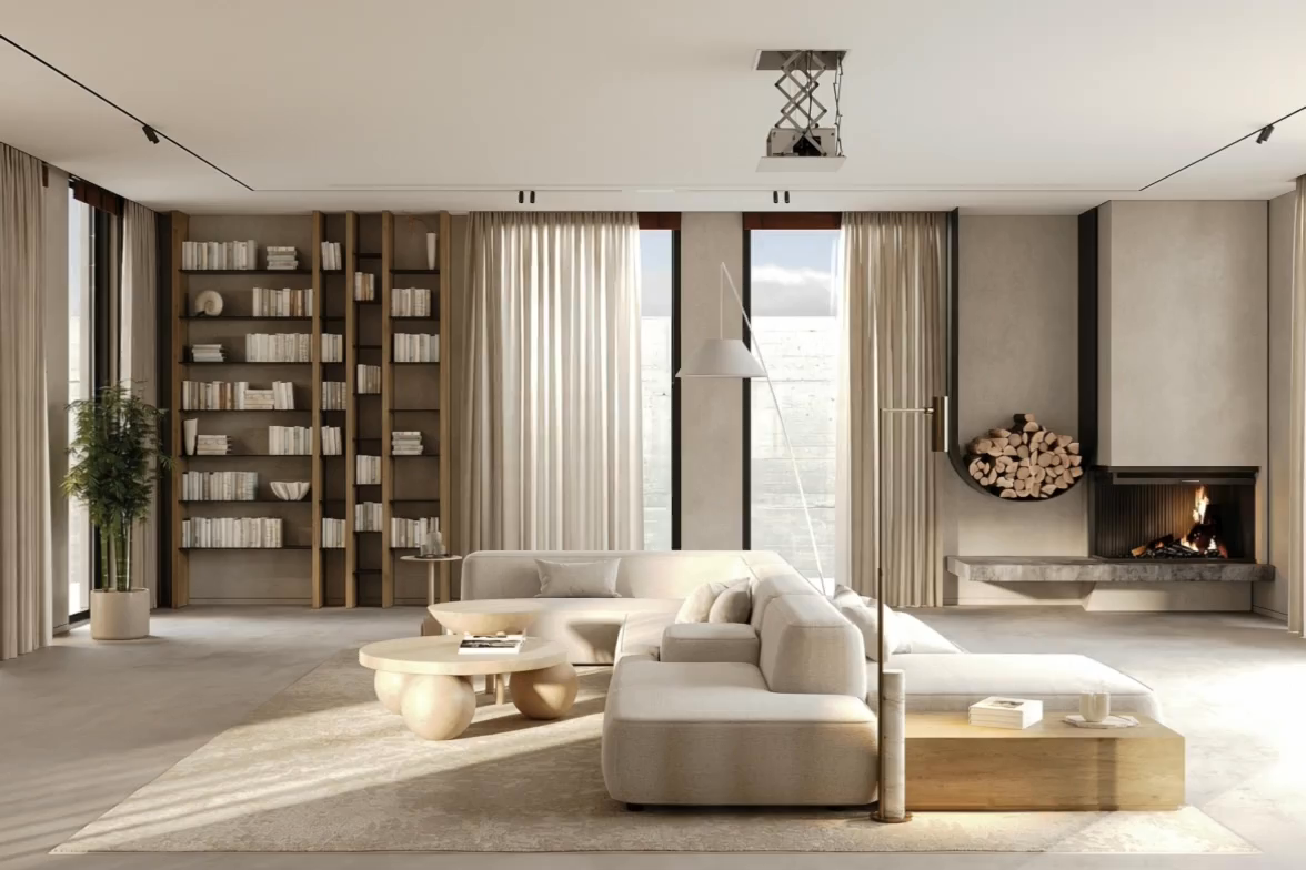 Warm interior setting for a consultation