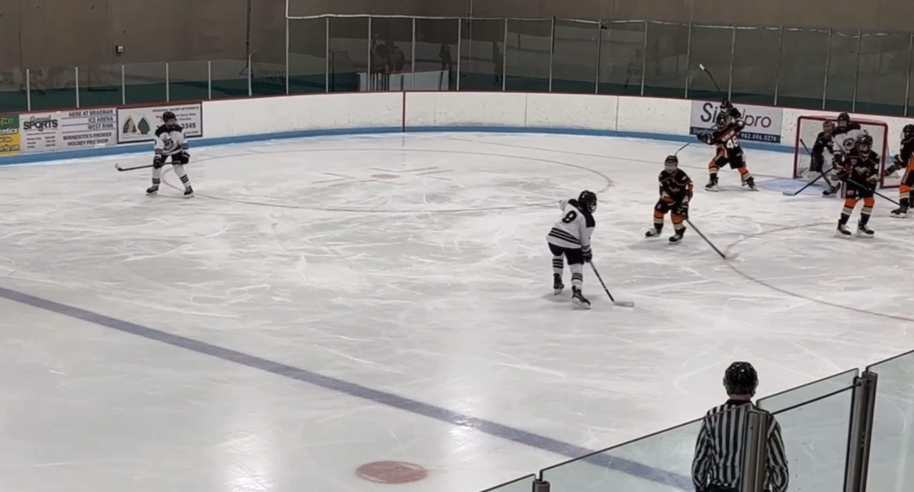 Owen Nelson's #8 Power Play Goal - OMGHA Bantam