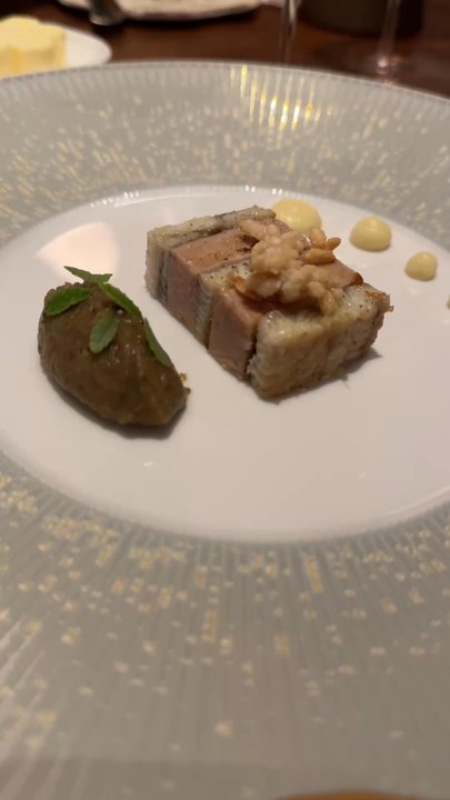 l’abeille - Foie gras and eel - French Near Me - New York, New York