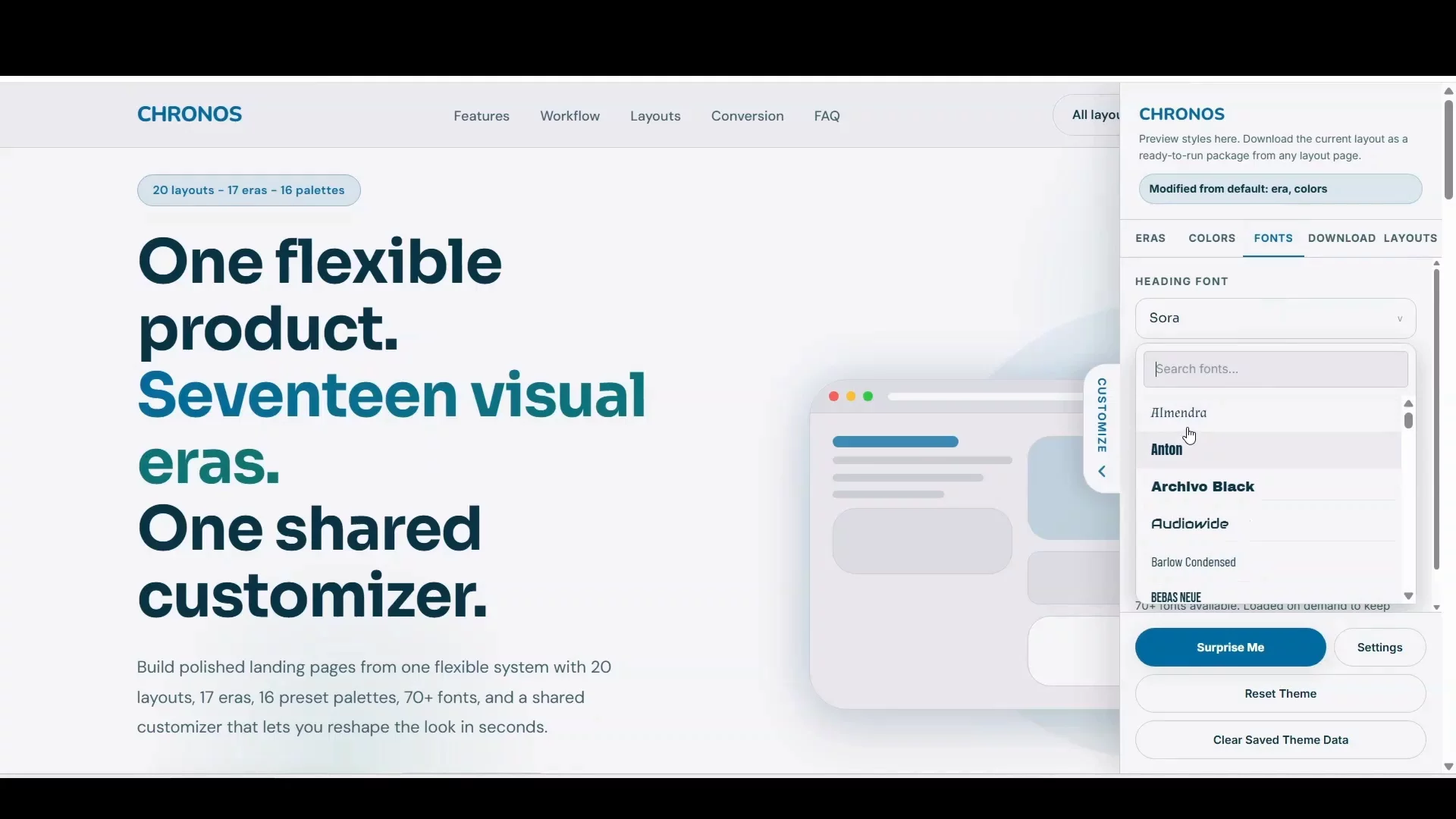Chronos - Multi-Era HTML Template System image 1