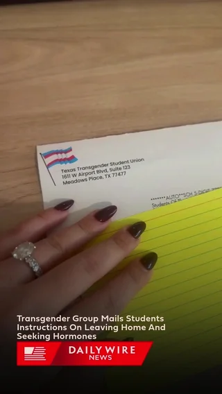 Trans Group Mails Kids Guide To Leaving Home For Hormones