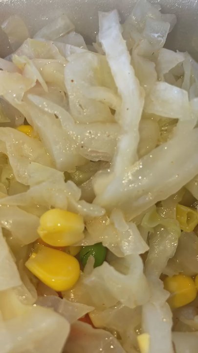 Jamaican Cook Shop - The cabbage has corn, and it still BANGED! - Caribbean Near Me - Mesquite, Texas