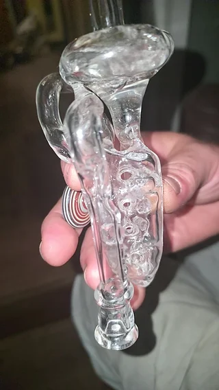 Preview pic of Shitstack glass dab portal straw
