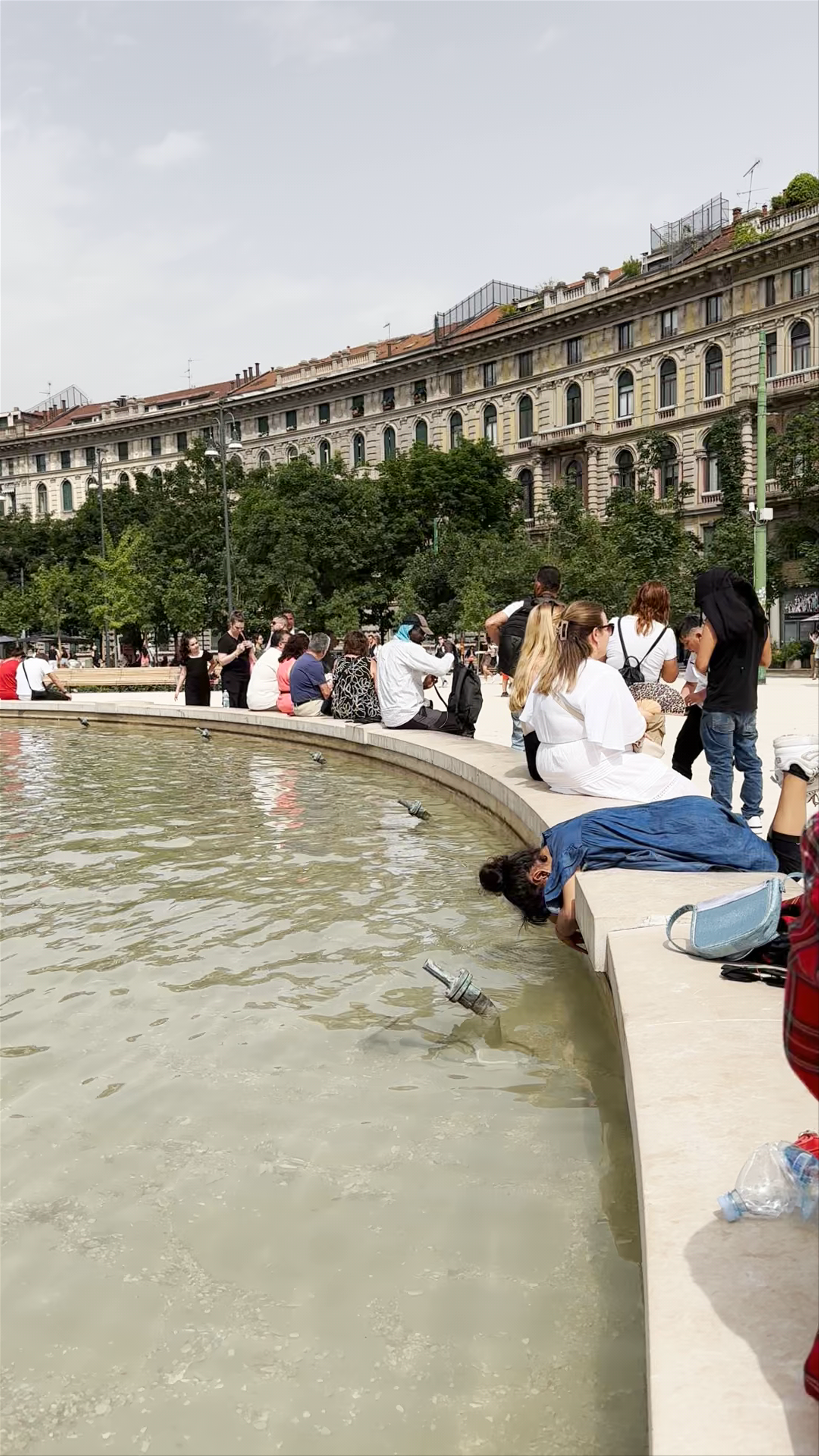 Piazza Castello Fountain