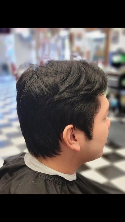 Standard  Barber - Tapered Mullet transformation - Barbers Near Me - Ontario, California
