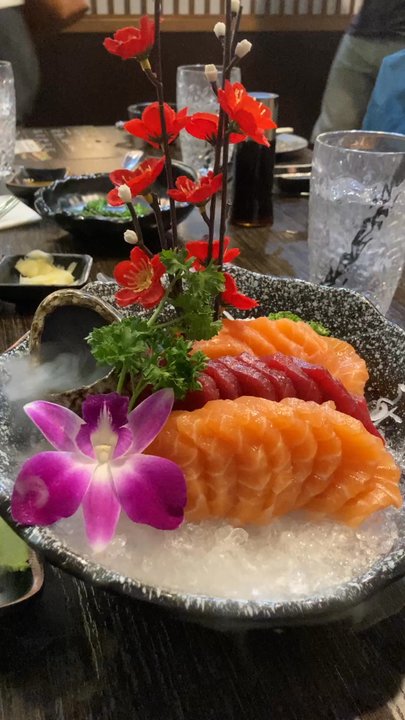 Sushi Kami - Shashimi round #2 - Sushi Bars Near Me - Bradenton, Florida