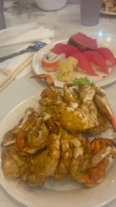 Number 1 Buffet - Fresh sushi, sashimi, and salt pepper crab. - Buffets Near Me - Avondale, Arizona